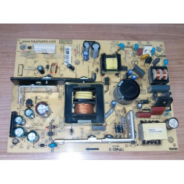 17PW82-3 , 23027771 , 26909834 , VESTEL PERFORMANCE 42FV3010 , LC420WUN (SC) (B1) POWER BOARD TV BESLEME KARTI