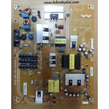 715G6555-P02-000-002M , ADTVD2415AC3  PHILIPS , 50PUS6809 , 50PUK6809 , V500DK2-KS1 , Power Board , Tv Besleme Kartı